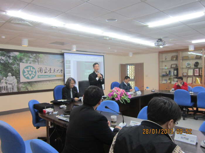 2013.01.28蘭州西北師範大學蒞校訪問及座談圖片
