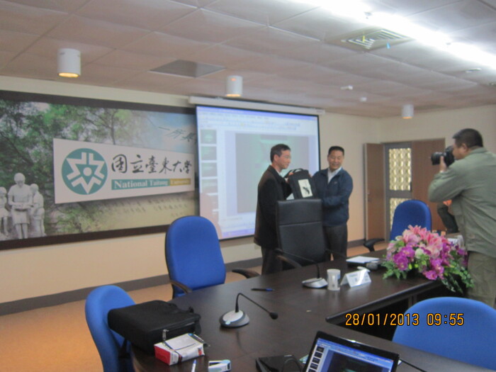 2013.01.28蘭州西北師範大學蒞校訪問及座談圖片