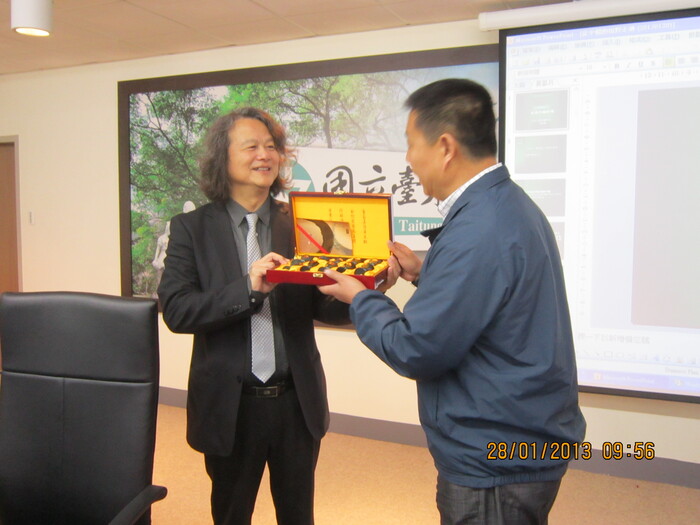 2013.01.28蘭州西北師範大學蒞校訪問及座談圖片