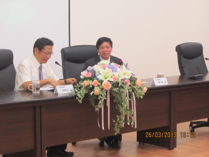 2013.03.26華中師範大學蒞校訪問及座談圖片
