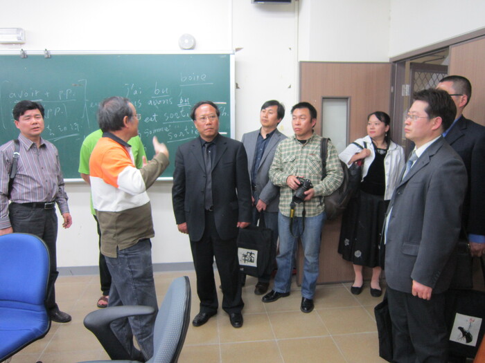 2012.03.29浙江師範大學王鋒副校長蒞校交流訪問圖片